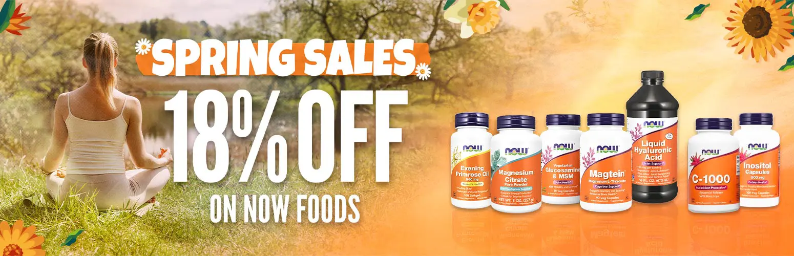 18% OFF on Now Foods