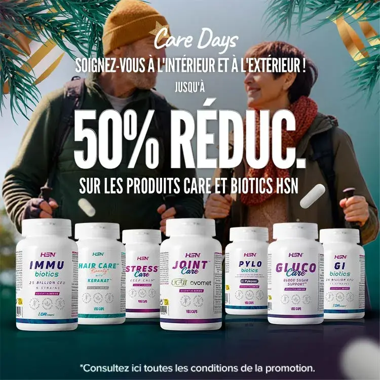 Jusqu'&agrave; 50% de R&eacute;duc. sur les Produits Care et Biotics HSN