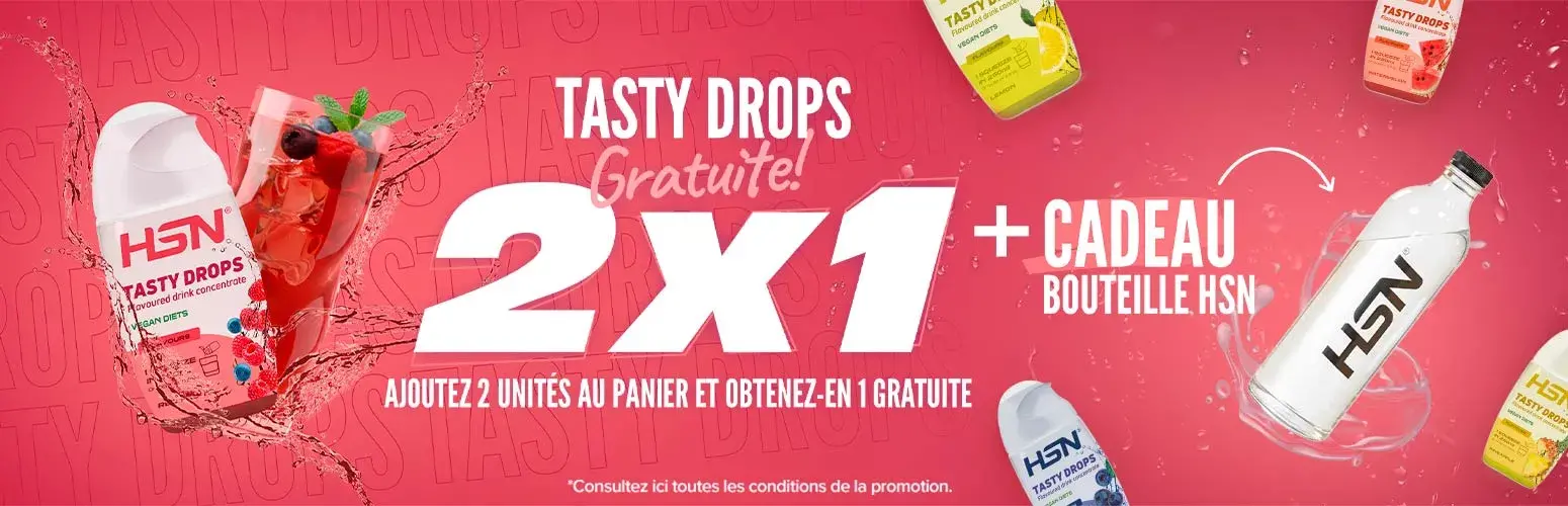 2x1 sur Tasty Drops