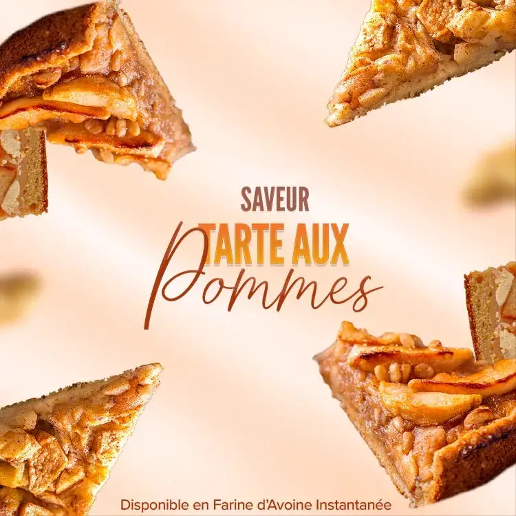 Testez notre saveur Tarte aux Pommes