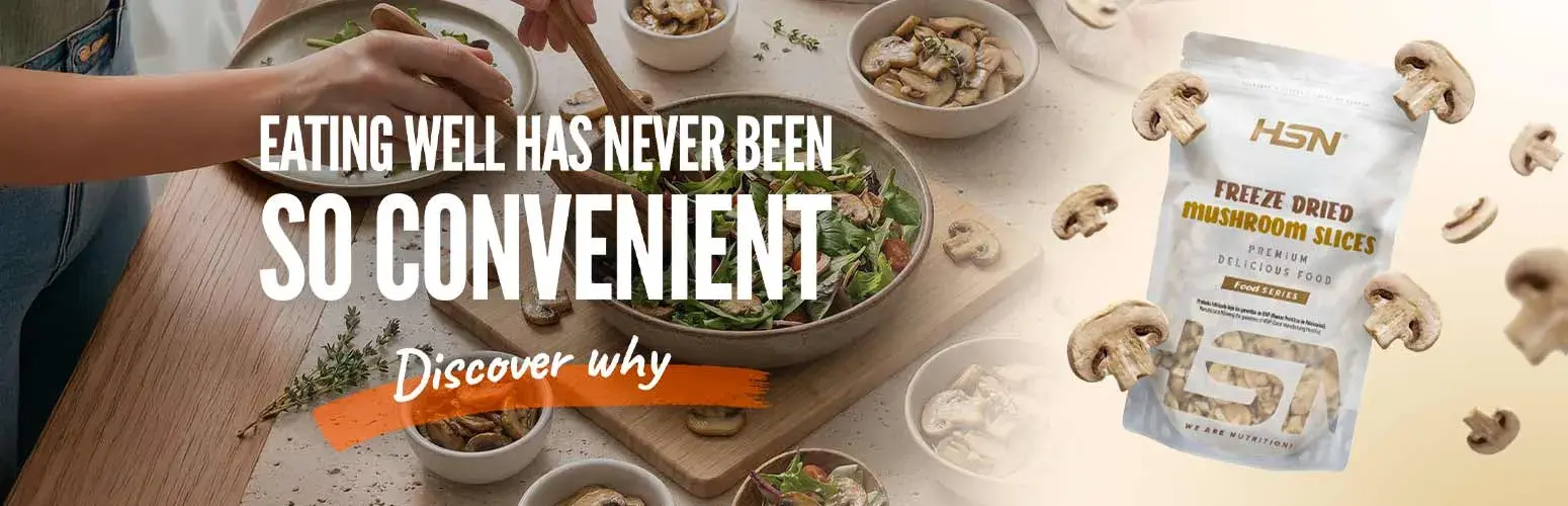 HSN Lyophilized Mushroom Slices