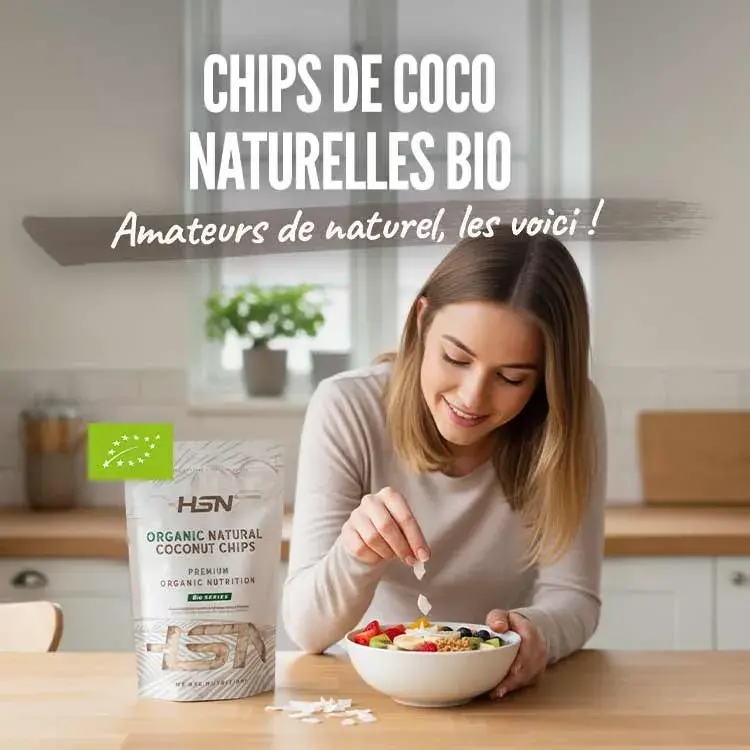 Chips Naturels de Noix de Coco Bio