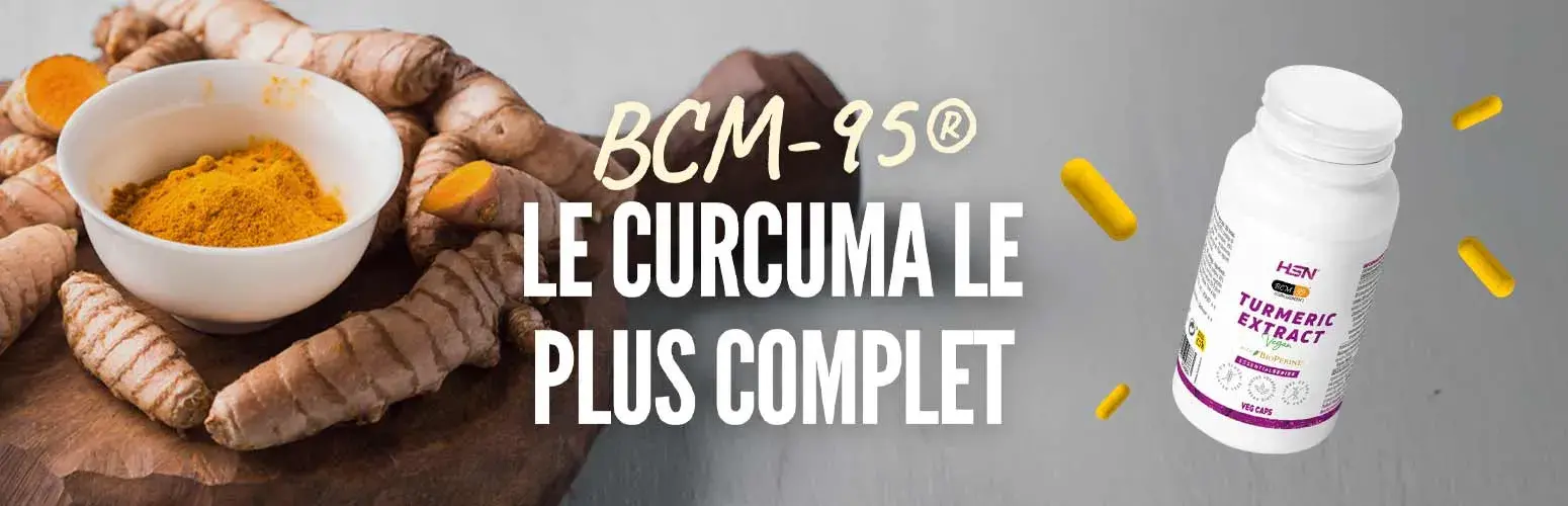 Extrait de Curcuma (25:1) 500mg (BCM-95®) + BioPerine®