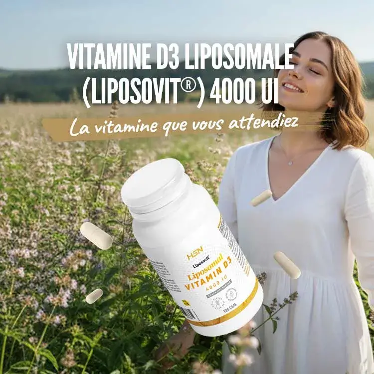Vitamine D3 Liposomale (Liposovit&reg;) 4000UI de HSN