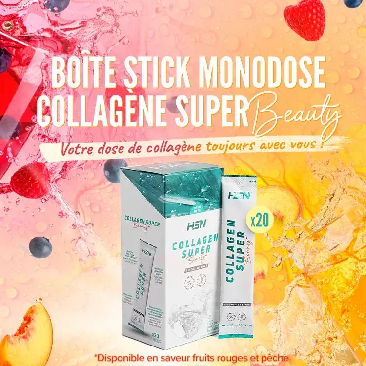 Boîte Stick Monodose Collagène Super Beauty