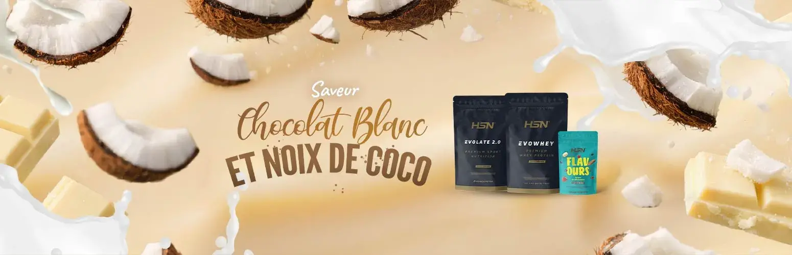 Testez notre saveur Chocolat Blanc et Noix de Coco