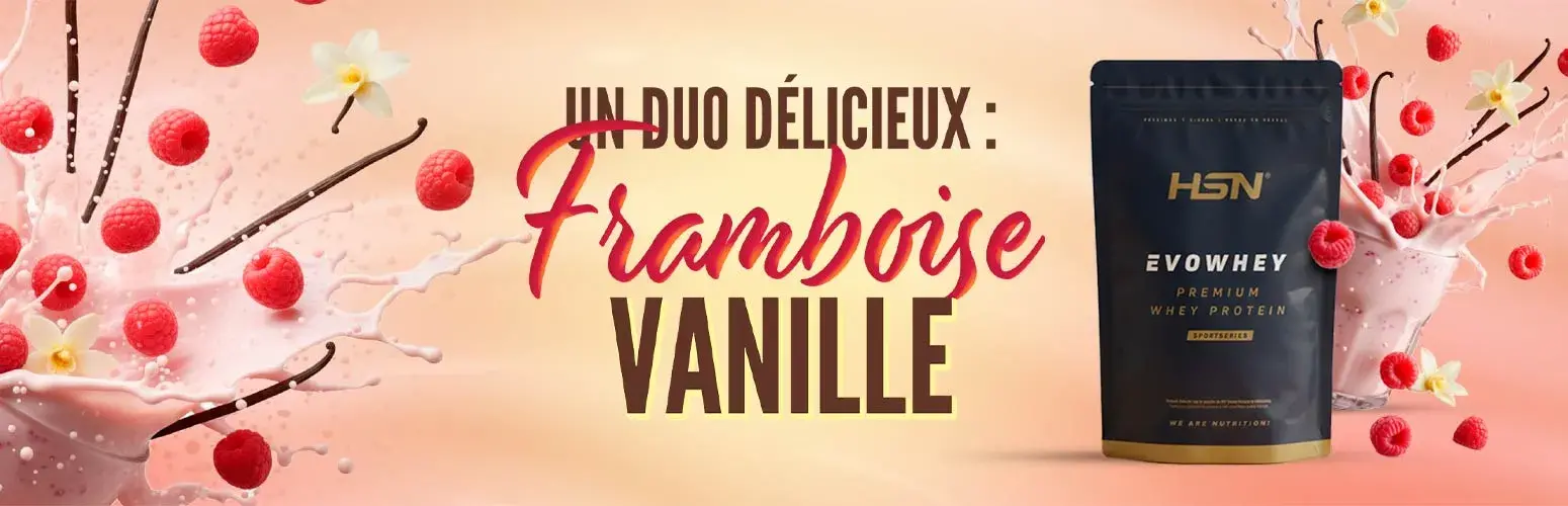 Saveur Framboise et Vanille