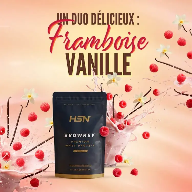 Saveur Framboise et Vanille