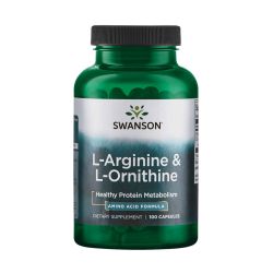 L-ARGININE & L-ORNITHINE 500mg/250mg