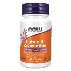 LUTEIN + ZEAXANTHIN 25mg/5mg - 60 softgels