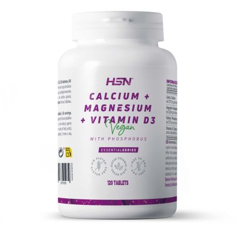 CALCIUM + MAGNÉSIUM + VITAMINE D3 - 120 comp