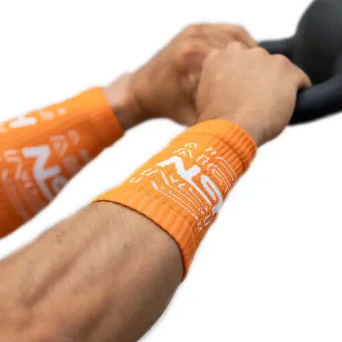 PROTÈGE-POIGNET CROSSFIT HSN (x2) ORANGE