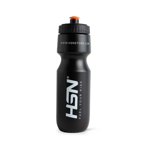 GOURDE CYCLISME HSN 700ml 'FUEL YOUR RIDE' NOIRE ET BLANCHE
