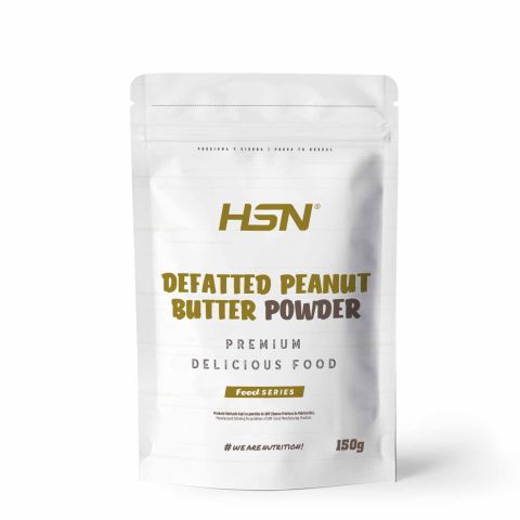 Bolsa de polvo de mantequilla de cacahuete desgrasada de 150 g