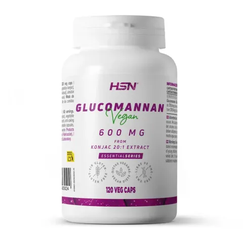 GLUCOMANNAN 600mg - 120 veg caps GLUCOMANNAN 600mg - 120 veg caps