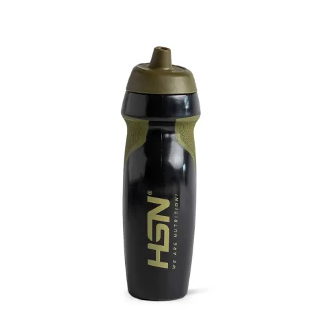 BOUTEILLE DE SPORT HSN 600ml WE ARE NUTRITION! VERTE ET NOIRE