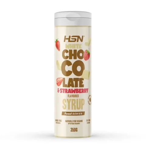 SIROP CHOCOLAT BLANC ET FRAISE &ndash; 350 g