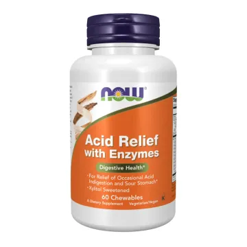 ACID RELIEF AVEC ENZYMES - 60 comprimés à croquer
