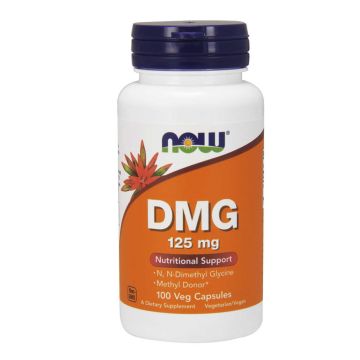 DMG (DIMETHYLGLYCINE) 125mg - 100 veg caps