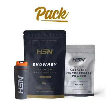 PACK - EVOWHEY + CRÉATINE (AVEC SHAKER)