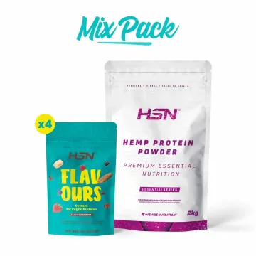PROTÉINE CHANVRE + AROMATISANTES - MIX PACK