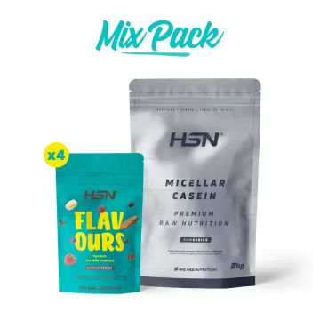 CASÉINE MICELLAIRE + AROMATISANTES - MIX PACK