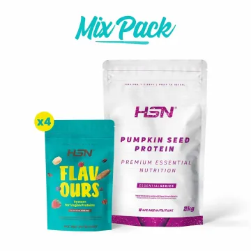 PROTÉINE DE GRAINE DE COURGE + AROMATISANTES - MIX PACK