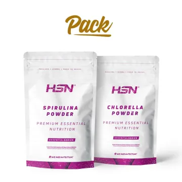 PACK ALGUES SUPRÊME : CHLORELLA + SPIRULINE