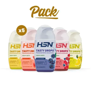 TASTY DROPS (ARÔME LIQUIDE SANS CALORIES) - PACK DÉGUSTATION