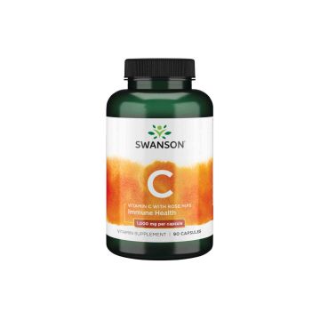VITAMINE C + ROSA MUSQUÉE 1000mg GÉLULES