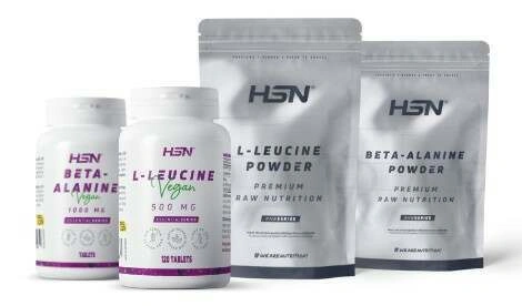 leucine and alanine