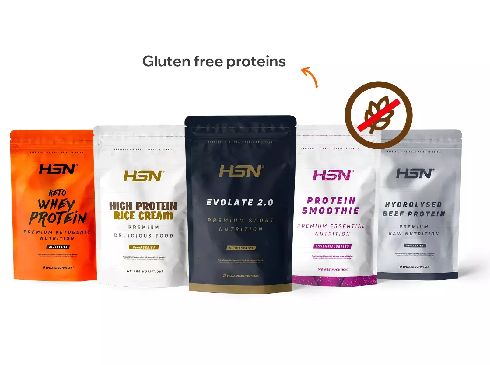 Protein gluten free