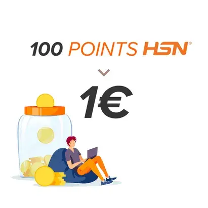 100 points, 1 euro