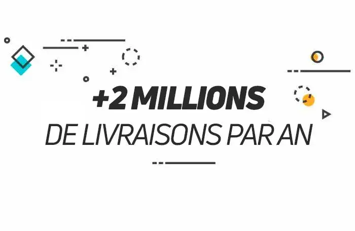 Plus de 2 millions d'envois