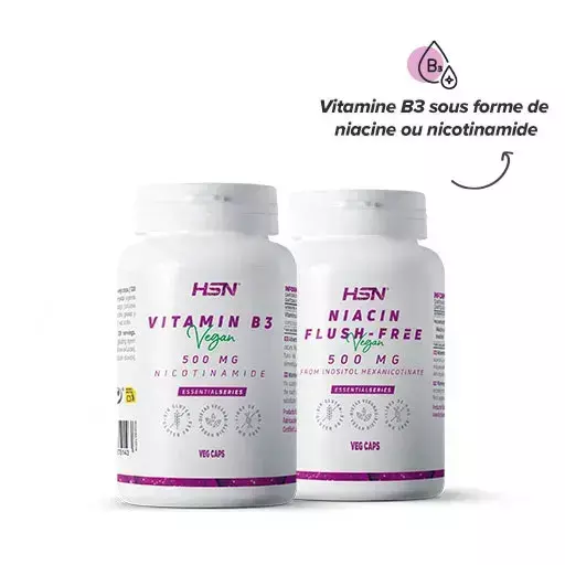 Produits HSN à base de vitamine B3