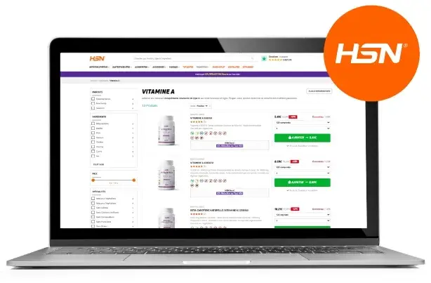 Acheter de la vitamine A sur le site web de HSN