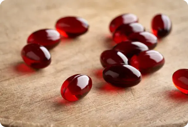 Gélules d'huile de krill